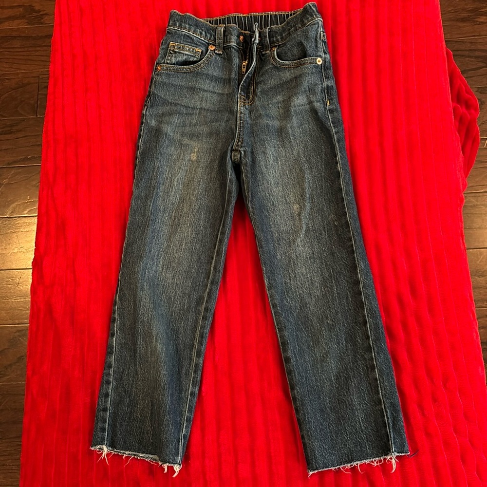 Girls cat and jack ankle jeans size 6x